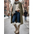 cheap Snow &amp; Winter Boots-Women's Winter Suede Knee-High Boots – Warm Faux Fur Lined, Zip Closure, Chunky Heel, Stylish Outdoor Footwear for Snowy Weather