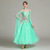 cheap Competition Wear-Women's Ballroom Dance Dress Rhinestone Off Shoulder Layered Tulle Elegant Waltz Tango Foxtrot Competition Performance Gown – Light Pink