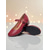 economico Scarpe per balli latini-scarpe da ballo da donna in vera pelle rossa modello Mary Jane - comode scarpe da ballo con tacco basso &amp;scarpe da palcoscenico per latino, salsa e pratica