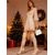 baratos Botas da moda-Botas femininas de couro sintético vermelho brilhante, cano alto, salto agulha e zíper, estilo ousado e sexy, perfeitas para saídas à noite, Natal e eventos modernos