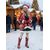 baratos Botas da moda-Botas de cowboy femininas de couro sintético vermelho com bordados e design floral, salto grosso, estilo retrô western, perfeitas para festivais, passeios casuais e natal