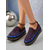 abordables Zapatillas de mujer-Mocasines de plataforma con diamantes de imitación dorados y negros para mujer, zapatos de fiesta con suela gruesa y brillantes para la vida nocturna. &amp;trajes de club