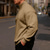 abordables Sudaderas Básicas_-Hombre Sudadera Sudadera de polar Sudadera con un cuarto de cremallera Negro Rojo Color Camello Gris Claro Gris Oscuro Media cremallera Plano Diario Deporte Festivos Poliéster Ropa de calle Básico