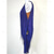 economico abito da competizione-abito da ballo latino da donna, oro e blu, drappeggio asimmetrico, strass, costume da esibizione per rumba, cha cha, paso doble