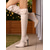 preiswerte Modische Stiefel-Rote Overknee-Stilettostiefel für Damen – High Heels mit Schnalle aus Kunstleder für Partys und das Nachtleben &amp;Weihnachtsfeiern