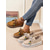 ieftine Mocasini de Damă-WOMEN'S BROWN MOCCASIN LOAFERS CU SOLE ANTIDERAPANTE ȘI STRASURI ÎNCĂLȚĂMINTE CONFORTABILĂ PENTRU ZILNIC ȘI CĂLĂTORII