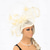 billige Fascinatorer-fascinators Tyll Fedora Bryllup Te Fest Hesteløp cocktail Elegant Årgang Enkel Med Fjær Hodeplagg Hodeplagg