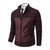 ieftine pulover cardigan pentru bărbați-Bărbați Pulover Cardigan Pulover decupat Pulover cu fermoar Pulover tricotat Striat Tricotat Topuri obișnuite Peteci Buzunar Simplu Guler de stand Modă Clasic Vacanță Purtare Zilnică Îmbrăcăminte