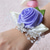 baratos Buquês de Casamento-Flores de pulso de casamento Buquê de Pulso Casamento / Festa / Eventos Miçanga / Cetim / Tecidos Floral