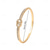 economico Braccialetti-Zircone Classico Mini Personalizzato Semplice Di tendenza Cromo Gioielli braccialetto Argento / Oro Per Matrimonio Feste Fidanzamento Balli di fine anno