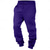 economico pantaloni da jogging-Confezioni multiple Confezione da 3 Per uomo Rosso+Viola+Giallo Pantaloni da tuta Joggers Pantaloni in Pile Coulisse Elastico in vita Semplice Vacanza Abbigliamento quotidiano Poliestere Autunno