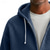 abordables sweats à capuche basiques pour hommes-Homme Sweat à capuche Sweat à capuche zippé intégral Sweat à capuche gaufré Gris Clair À capuche Uni Fermeture éclair Texturé Occasionnel Quotidien Sport &amp; Loisir Polyester Streetwear Frais Vêtements