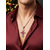 abordables Bijoux pour hommes-Collier pendentif croix en alliage pour homme, cadeau de Noël, multicolore, orné de cristaux étincelants, accessoire élégant pour les fêtes et le quotidien.