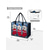 abordables Sacs à imprimés graphiques-Sac cabas de Noël pour femme – orné des motifs festifs de chats de Kayomi Harai et de chaussettes de Noël colorées, idéal pour les achats de Noël, les cadeaux et les célébrations hivernales.