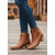 levne Cowboy &amp; Western Boots-Dámské světle modré semišové kotníkové boty do westernového stylu – vyšívané kovbojské boty s špičatou špičkou na country koncerty, festivaly a podzimní outfity do přírody