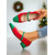 ieftine Pantofi de Crăciun pentru femei-Pantofi Mary Jane roșii și verzi pentru femei, cu toc jos, pantofi retro de Crăciun în culori contrastante, pentru petreceri și ținute festive de iarnă