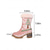 abordables Botas de nieve e invierno-Botas de nieve navideñas para mujer: botas de terciopelo rojo con copos de nieve bordados con forro de piel, tacón alto para fiestas navideñas, eventos invernales y ocasiones festivas.