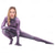 economico Costumi da donna-Tute Zentai Costumi zentai con motivi Costume Cosplay Ninja Costume di Carnevale Tuta Intera Per uomo Per donna Ragazzi Moda Costume Sexy Tinta unica Costume per Mascherata Adulti