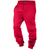 economico pantaloni da jogging-Confezioni multiple Confezione da 3 Per uomo Rosso+Viola+Giallo Pantaloni da tuta Joggers Pantaloni in Pile Coulisse Elastico in vita Semplice Vacanza Abbigliamento quotidiano Poliestere Autunno