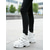 abordables Zapatillas de mujer-Zapatillas góticas blancas con plataforma para mujer: zapatos altos con velcro grueso para fiestas de Halloween, cosplay y vida nocturna.