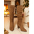 cheap Fashion Boots-Women's Red Suede Slouch Knee High Boots with Block Heels, Chic Winter Fashion Footwear for Christmas Parties, Holiday Outfits &amp; Daily Wear