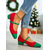ieftine Pantofi de Crăciun pentru femei-Pantofi Mary Jane roșii și verzi pentru femei, cu toc jos, pantofi retro de Crăciun în culori contrastante, pentru petreceri și ținute festive de iarnă
