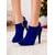 baratos Botas da moda-Botas de cano curto femininas em camurça vermelha - botas elegantes de salto alto com zíper dourado e tira de strass, perfeitas para festas de Natal, jantares festivos ou looks de inverno.