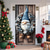 cheap Christmas Door Covers-Christmas Posters Door Cover Outdoor Banners Santa Claus Elf Cute 3D Party Dorm Teens Room College Dorm Guys Man Cave Frat Bedroom Shooting Backgrounds Home Decor