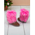 abordables Botas de nieve e invierno-Botas de ante marrón para mujer con ribete de piel sintética rosa esponjosa, zapatos de invierno cómodos hasta media pantorrilla, elegantes zapatos de fiesta. &amp;Calzado de calle para mujeres a la moda