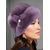 cheap Christmas Accessories-Women&#039;s Faux Fur Christmas Hat with Gem Flower Detail, Soft Plush Design in Multiple Colors for Winter Holidays