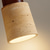 voordelige Cilinderontwerp-Wabi-sabi cilindrische hanglamp van travertijn, natuursteen, kleine cilinder, mid-century modern, 85-265V (gratis reservelampje!).