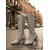 abordables Botas de moda-Botas altas con cordones de ante gris para mujer, botines altos de tacón grueso estilo victoriano retro para invierno, cosplay y ropa urbana.