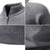 cheap Men's Pullover Sweater-Men's Sweater Pullover Sweater Jumper Quarter Zip Pullover Sweater Ribbed Knit Regular Tops Knitted Slim Fit Plain Standing Collar Knitwear Contemporary Business Casual Clothing Apparel Fall Black Red