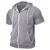 cheap Basic Hoodies-Men's Hoodie Full Zip Hoodie Black Pink Wine Purple Fuchsia Hooded Plain Drawstring Pocket Sports &amp; Outdoor Daily Holiday Polyester Streetwear Basic Casual Summer Spring Clothing Apparel Hoodies