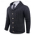 economico Maglioni Cardigan da uomo-Per uomo Cardigan Maglione Corto Maglione a maglia A Coste Maglia Top Regolari Tasca Bottoni Semplice Bavero sciallato Moda Classico Vacanza Abbigliamento quotidiano Abbigliamento Autunno Inverno
