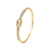 economico Braccialetti-Zircone Classico Mini Personalizzato Semplice Di tendenza Cromo Gioielli braccialetto Argento / Oro Per Matrimonio Feste Fidanzamento Balli di fine anno
