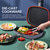 billiga Köksset-1 st non-stick stekpanna för dubbelsidig användning &amp;bakplåt - gjutna köksredskap med dubbelsidig tryckkokning av omeletter, smörgåsar, kyckling, grillmat &amp;mer hållbar aluminiumdesign för hemmakök