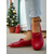 billige Slip-ons og loafers til kvinner-Dame Loafers Myke sko Sko med bred passform Komfort Sko Jul Daglig Morsdag Sløyfe Flat hæl Rund Tå Klassisk Fritid Komfort Fuskelær Tøfler Svart Rød Beige