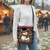 abordables Bolsas de impresión gráfica-Bolso bandolera navideño de muñeco de nieve para mujer: estampado de muñeco de nieve y copo de nieve para compras navideñas, fiestas navideñas y salidas de invierno.