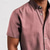 billiga herrskjorta med knäppning-Herr Skjorta Casual skjorta Knapp upp skjorta Vit Rodnande Rosa Rubinrött Himmelsblå Grön Kortärmad Slät Kavajslag Ledigt Dagligen Framficka Kläder Elegant Mode Ledigt