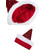 abordables Chapeaux pour femmes-Bonnet de Noël à paillettes pour femme avec nœud et clochette festifs, bordure en fourrure, accessoire de fête