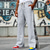 preiswerte Gerade Bein-Herren Jogginghose Hose Gerade geschnittene Sweatpants Kordelzug Tasche Elastischer Bund Paisley-Muster Patchwork Komfort Sport im Freien Täglich Mode Lässig Schwarz Braun Mikroelastisch