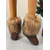 abordables Botas de nieve e invierno-Botas de ante marrón para mujer con ribete de piel sintética rosa esponjosa, zapatos de invierno cómodos hasta media pantorrilla, elegantes zapatos de fiesta. &amp;Calzado de calle para mujeres a la moda