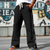 preiswerte Gerade Bein-Herren Jogginghose Hose Gerade geschnittene Sweatpants Kordelzug Tasche Elastischer Bund Paisley-Muster Patchwork Komfort Sport im Freien Täglich Mode Lässig Schwarz Braun Mikroelastisch