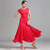 cheap Standard  Ballroom-Elegant Lace Bodice Long Evening Dress for Women - Flowing A-Line Party Gown, Perfect for Weddings, Proms, and Special Occasions - Yellow