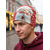 cheap Women's Hats-Men's Christmas Pattern Cap - Can be used as a neck gaiter, Festive red, With Santa Claus print, Soft and versatile, Suitable for holiday parties and winter wear