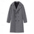 baratos Trench coat masculino-Homens Casaco Casaco impermeável Casaco longo Férias Diário Outono Inverno Poliéster A Prova de Vento Manter Quente agasalhos Roupa Moda Clássico Tecido Bolsos Lapela Trespassado