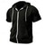 cheap Basic Hoodies-Men's Hoodie Full Zip Hoodie Black Pink Wine Purple Fuchsia Hooded Plain Drawstring Pocket Sports &amp; Outdoor Daily Holiday Polyester Streetwear Basic Casual Summer Spring Clothing Apparel Hoodies