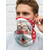 cheap Women's Hats-Men's Christmas Pattern Cap - Can be used as a neck gaiter, Festive red, With Santa Claus print, Soft and versatile, Suitable for holiday parties and winter wear