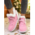 abordables Botas de nieve e invierno-Mujer Botas Botas de nieve Botas con cordones Botas de invierno Navidad Diario Forrado con Lana Botines Botines Tacón Plano Dedo redondo Casual Piel Sintética Tejido Mocasín Negro Rosa Rojo